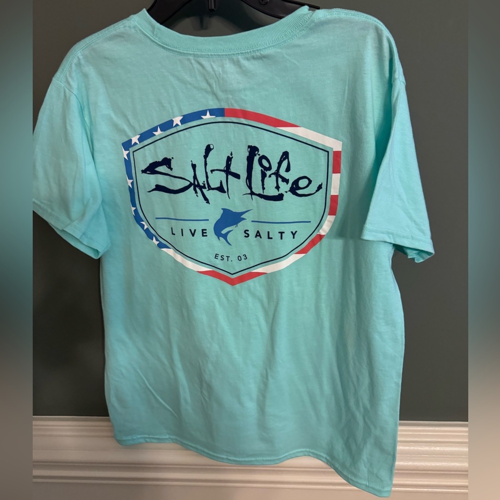 Teal Salt Life Shirt